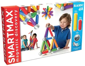 SmartMax Start XL Magnetic Building Set with 85 Pieces for Toddlers Aged 1 Year and Older