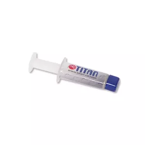 Thermal paste TITAN TTG-G30015, thermal conductivity 4.5 W/m·K, grey, 1.5 g, -50–240 °C