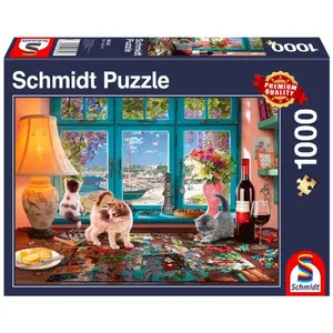 Пазл 1000 элементов schmidt spiele (модель 107268) — набор для сборки с изображением