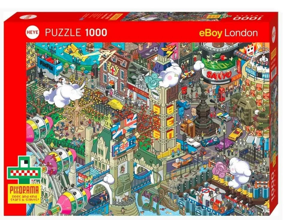 Heye Pixorama Londona Puzle 1000 Gabaliņi