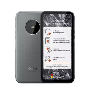 Gigaset GX6 16,8 cm (6.6") Divas SIM kartes Android 12 5G USB Veids-C 6 GB 128 GB 5000 mAh Pelēks