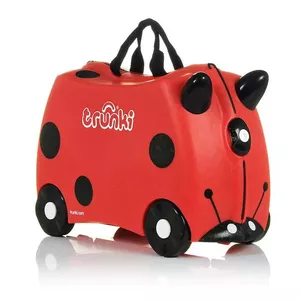 Ceļojumu soma Trunki Harley Ladybird Sarkana 18L Plastmasa Mazā