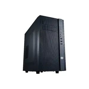 PC Case Cooler Master N200 Mini Tower — Mini-ITX/Micro ATX, 1x 120mm front fan, 3x 3.5" and 4x 2.5" bays, USB 3.2 Gen1