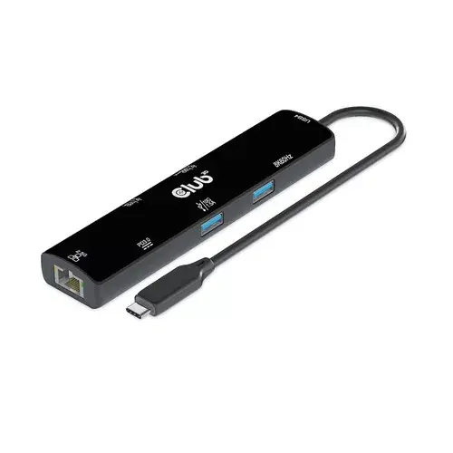 Club 3D CSV-1599 USB4 Type-C 6‑in‑1 koncentrators Photo 2