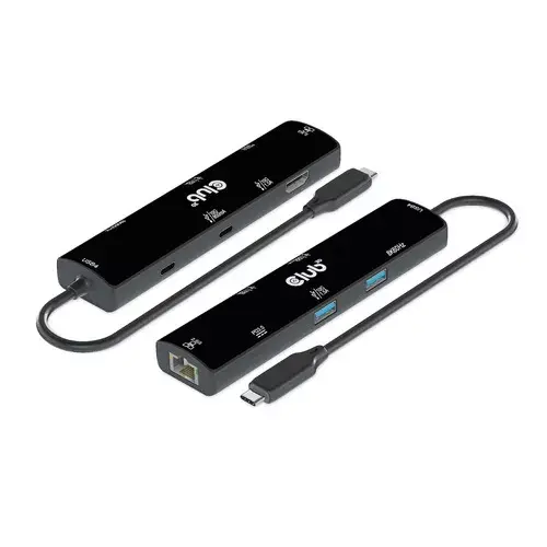 Club 3D CSV-1599 USB4 Type-C 6‑in‑1 koncentrators Photo 4