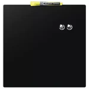 Magnetic Square Tile NOBO 360×360 mm, Black, weight 405 g