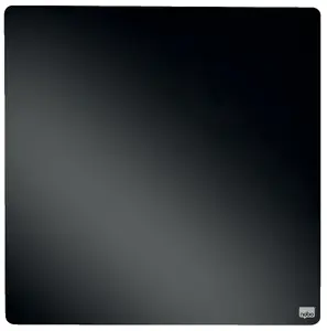 NOBO Mini Magnetic Whiteboard Coloured Tile 1903774 Black Dry-Erase