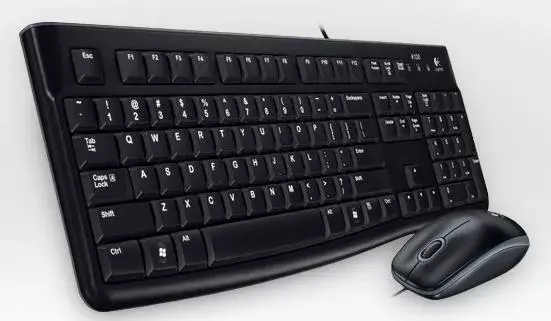 Klaviatūras un peles komplekts Logitech Desktop MK120 Photo 2