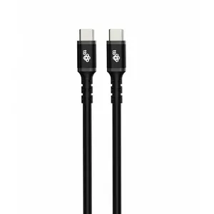 USB-C cable TB AKTBXKUCC2SI10B, 1 m, silicone jacket, black