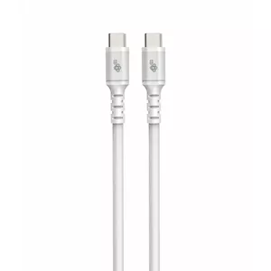 USB-C cable TB AKTBXKUCC2SI20W 2 m, white, USB-C to USB-C data and charging cable