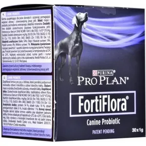 Suns uztura papildinājums Purina Pro Plan FORTIFLORA probiotiskā formula 30 x 1 g paciņas