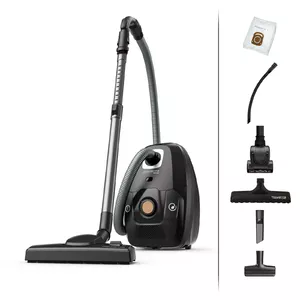 Cilindriskais putekļsūcējs ROWENTA Green Force Effitech RO6189 — 400 W, putekļu maisiņš 4,5 L, HEPA, sausa tīrīšana