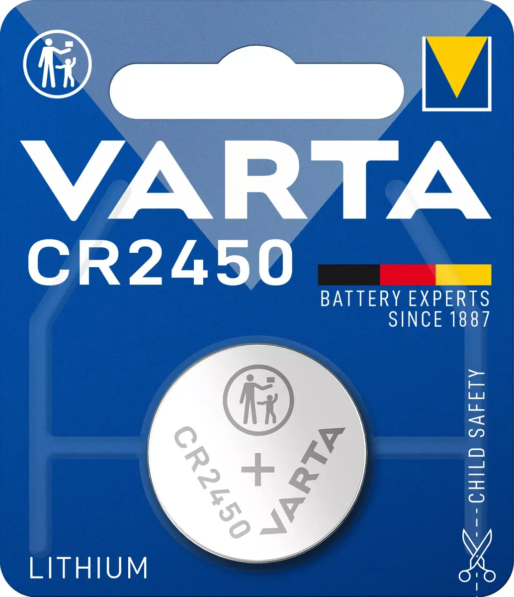 Vienreizējā baterija Varta CR2450 Photo 2