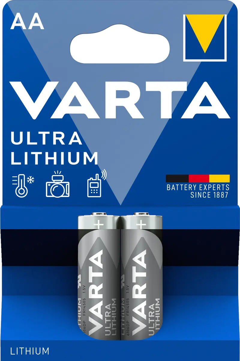 Varta 06106 AA litija baterija Photo 12