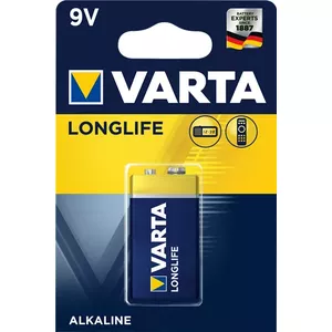 Одноразовая батарея Varta Longlife Extra 9V