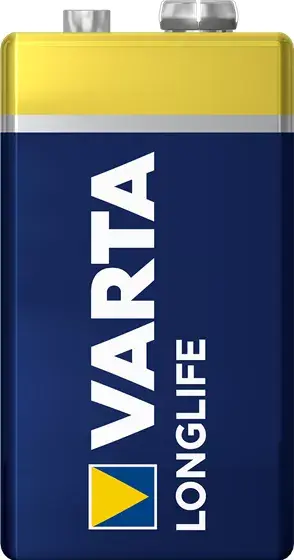 Vienreizējā baterija Varta Longlife Extra 9V Photo 2