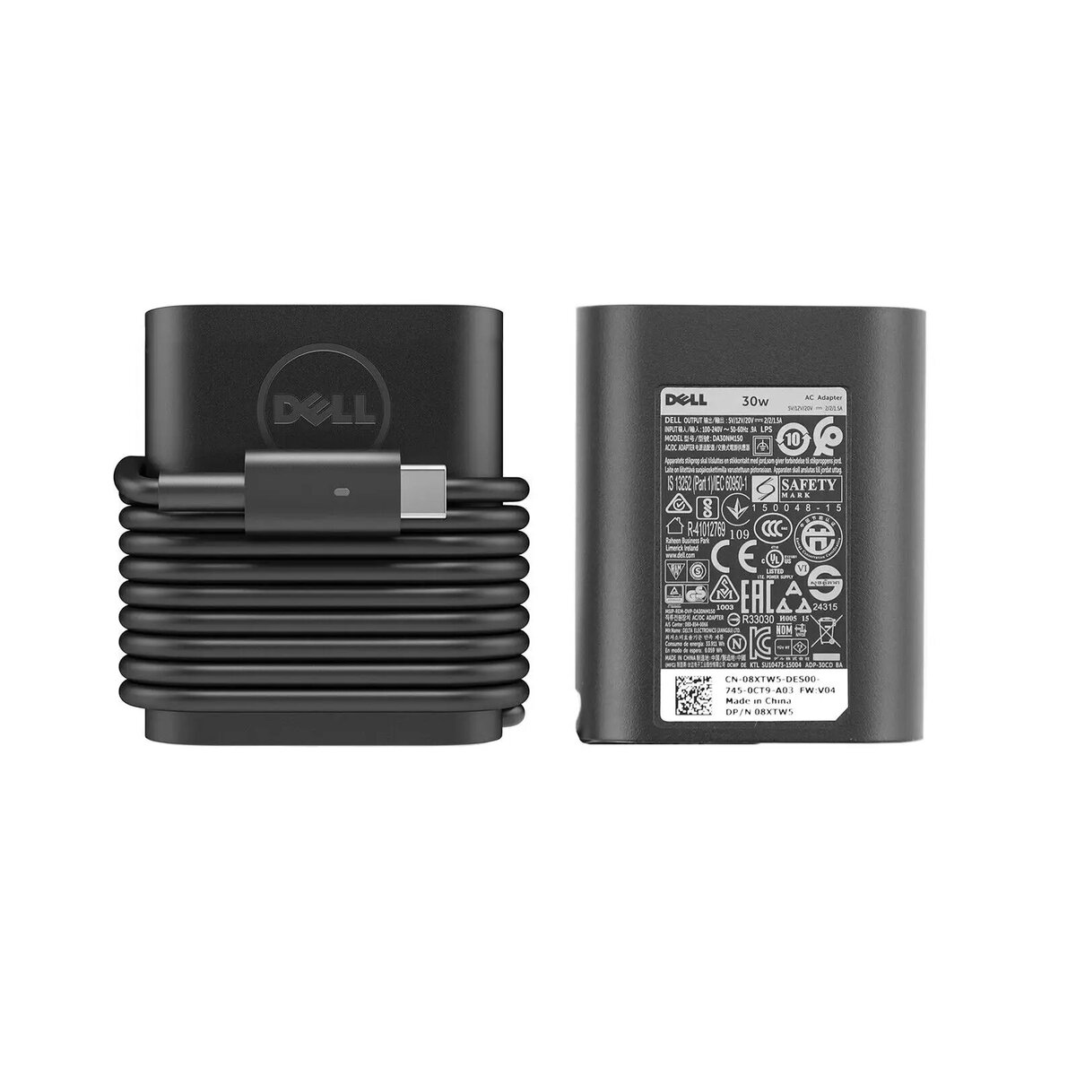 Dell 30W USB Type-C maiņstrāvas adapteris