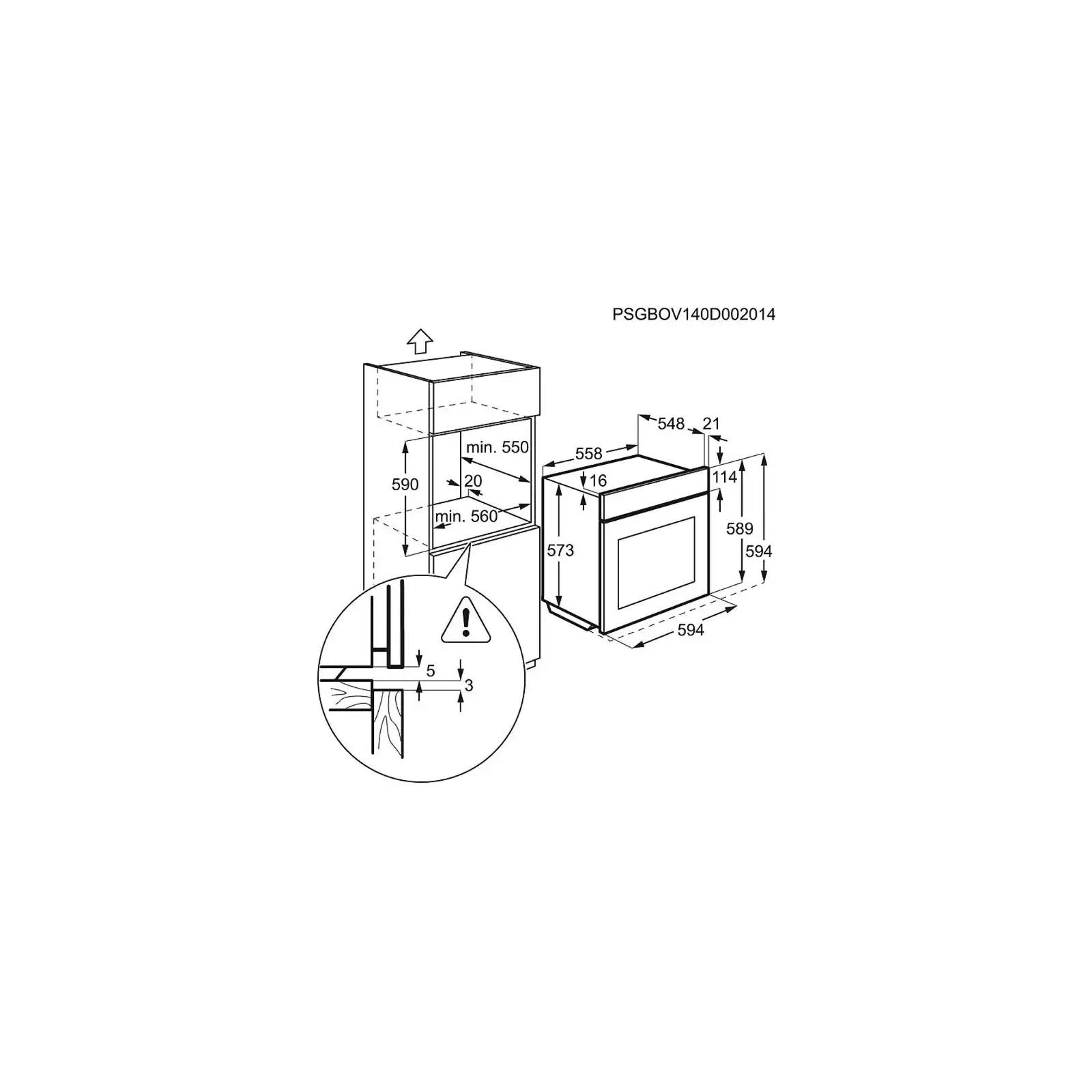 Electrolux EOB43410OX Photo 2