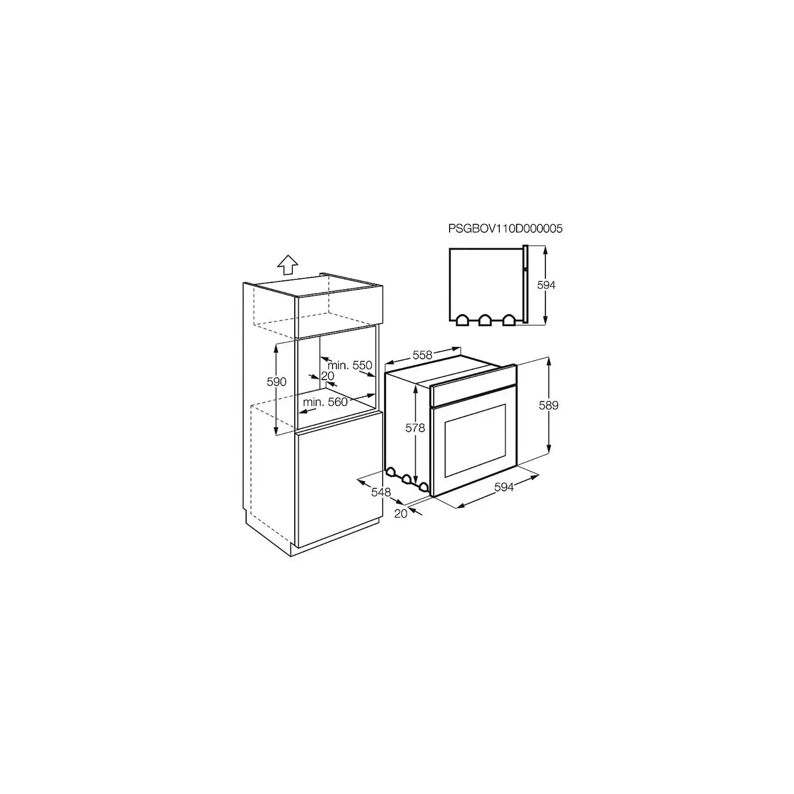 Electrolux EOB43410OX Photo 3