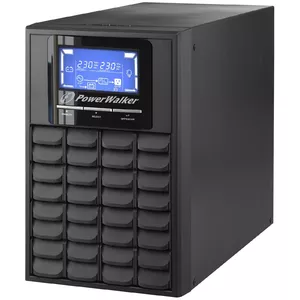 PowerWalker VFI 1000C LCD UPS divkārša pārveidošana 1 kVA 800 W 3 AC izejas