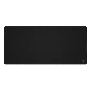 Mousepad DELTACO DMP450 XL gaming mouse pad, 900×400×4 mm, stitched edges, black