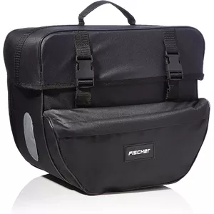 FISCHER bike bag for luggage rack, model 86245, set of 3, black