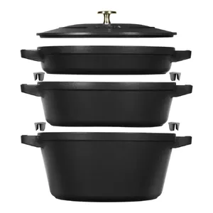 Кастрюля для запекания Staub La Cocotte 4.2 L Круглая Чугунная