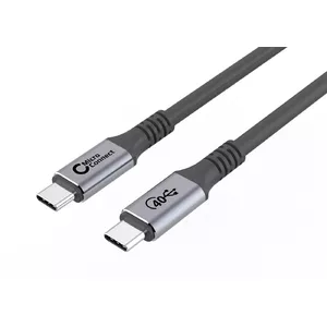 USB Cable Microconnect USB4CC2 2m USB4 Gen 3x2 40 Gbit/s Black