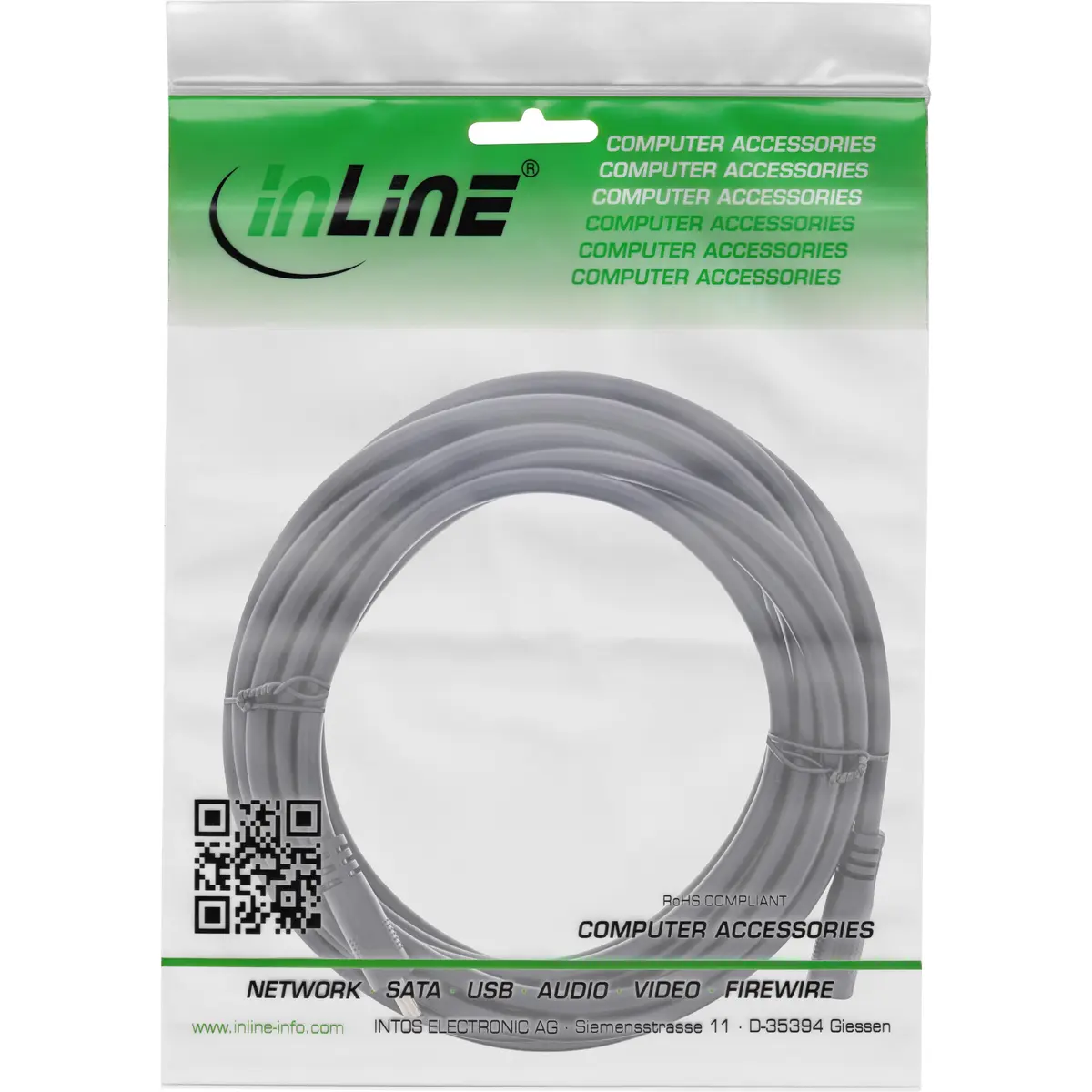InLine DC Extension Cable 3.5x1.35mm 5m Photo 2
