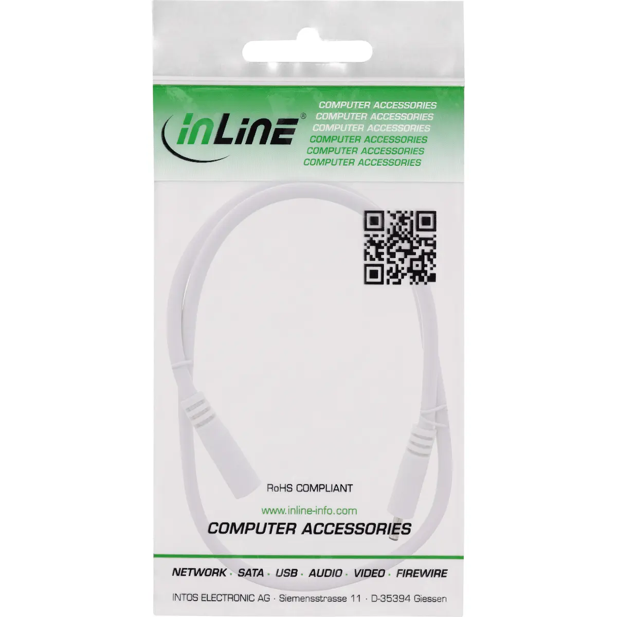 InLine Кабель-удлинитель DC 3.5x1.35mm 0.5м Photo 2