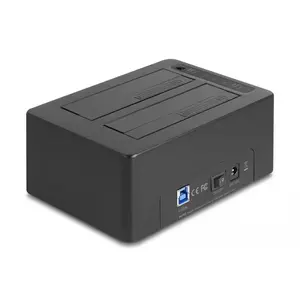 DeLOCK USB Dual Docking Station for 2 x SATA HDD SSD Clone Function Card Reader