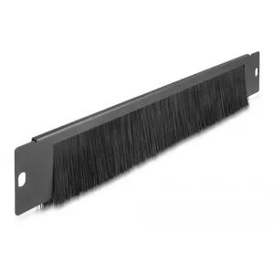 Brush panel DeLOCK 66293 universal 350 x 55 mm black