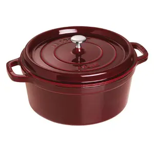 Cast iron round casserole Staub La Cocotte 6.7 L, 28 cm diameter