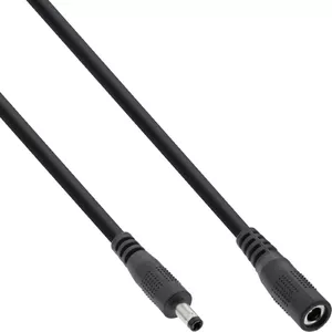 Кабель-удлинитель InLine DC 4.0x1.7mm AWG 18 черный 2м