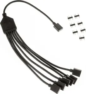ARGB 1-to-6 Splitter Cable 30 cm by Kolink PGW-AC-KOL-081