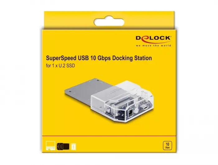 DeLOCK USB Type-C Док-станция для 1 x U.2 SSD Photo 7