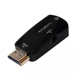 Cable gender changer HDMI VGA Black LogiLink CV0107