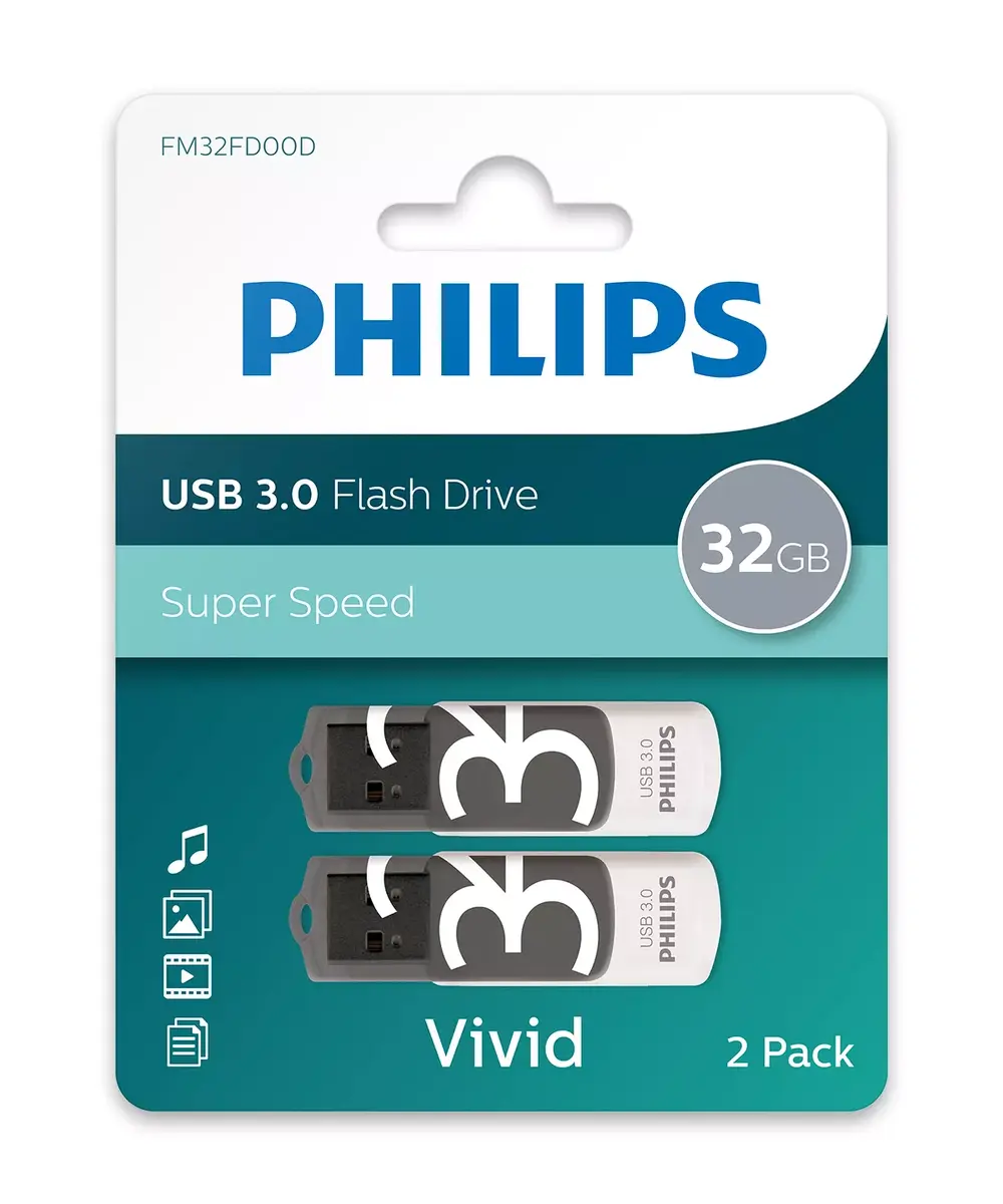 USB zibatmiņa Philips 64GB FM32FD00D/00 Photo 3