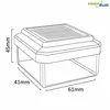 Солнечный светильник GreenBlue GB125 LED 6040 Photo 3