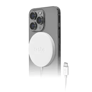 Wireless Charger SBS Mag TECBCHGMAGW Fast Charging USB Indoor White