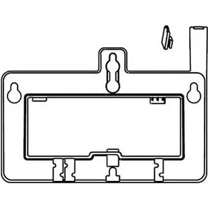 Wall bracket Yealink 330100000044 for SIP accessories, mounting bracket for SIP phones