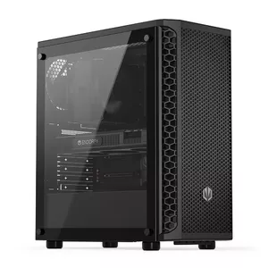 PC Case ENDORFY Signum 300 Core Tower Black — ATX/microATX, tempered glass, 2x2.5" bays, 7 slots, supports GPU 325 mm, CPU cooler 161 mm