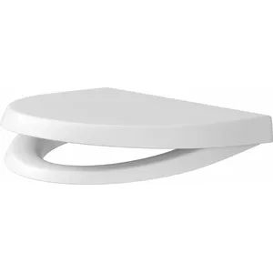 Toilet seat CERSANIT Parva K98-0122 / K98-0053, standard oval shape, compatible with Parva toilets