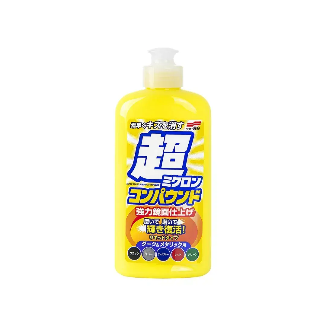 SOFT99 Micro Liquid Compound Set Dark & Black — 250 мл Photo 2