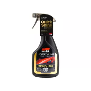 Car Quick Detailer Spray SOFT99 Luxury Gloss 500 ml — wax-based paint finish and water repellency