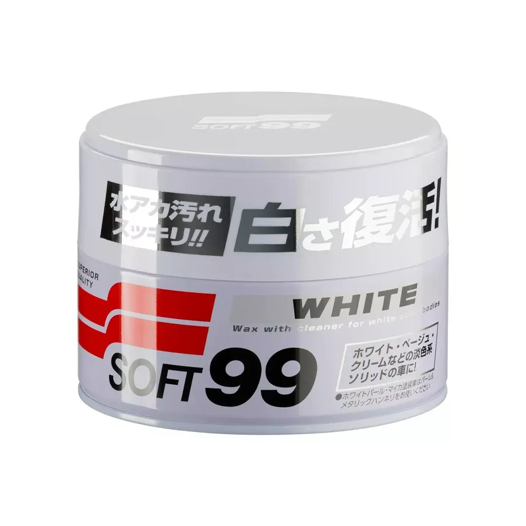 SOFT99 White Soft Wax 350 г воск для авто Photo 2