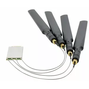 5G module AAEON RE-FM5G150AE210 with accessories — cellular communication module for embedded systems
