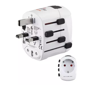 Power Plug Adapter Universal Hama World Travel Pro 00223471