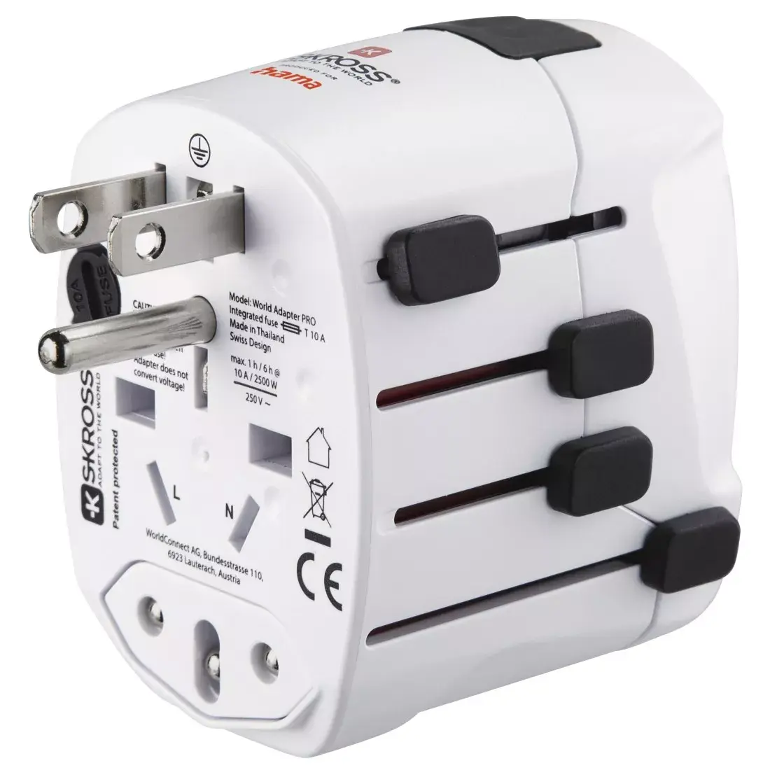 Power Plug Adapter Hama World Travel Pro Photo 8