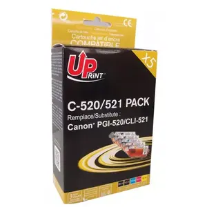 Картридж UPrint Canon 520/521 Multipaka C-520/521-PACK-UP